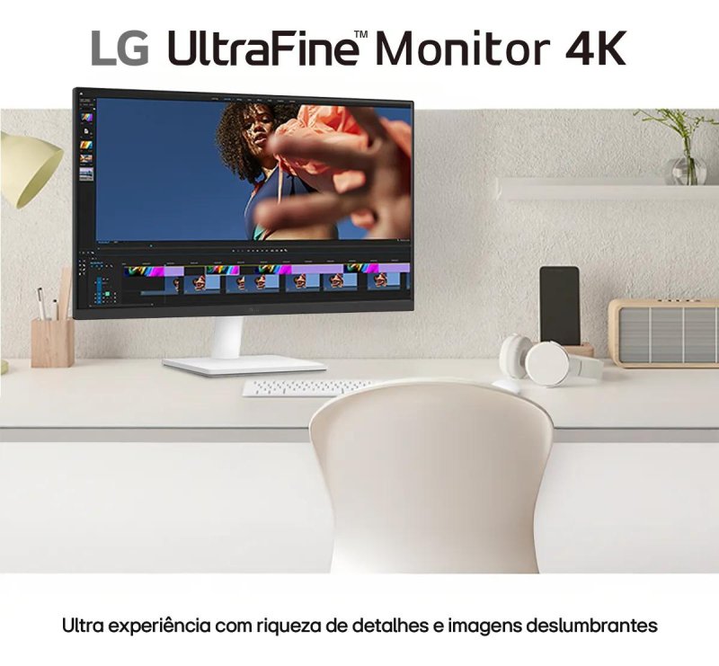Monitor LG UltraFine 27” IPS UHD 4K HDR10