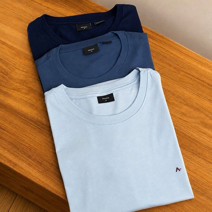 Kit com 3 Camisetas Aramis com Frete Grátis