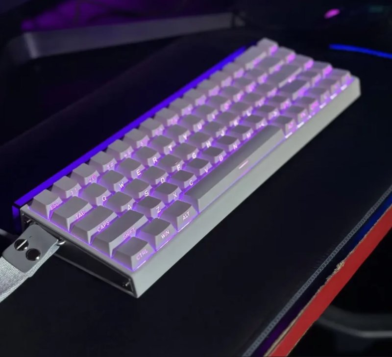 Teclado Magnético Aula Hero68 HE 0.01mm Rapid Trigger 8000hz