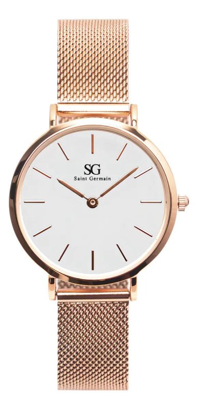 Relógio Feminino Dourado Rosé Saint Germain Nolita Rosé Gold 32mm