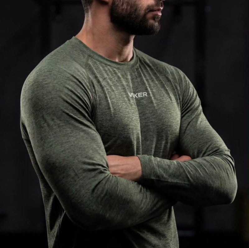Camiseta Raglan Térmica Segunda Pele Proteção UV Dry Fit