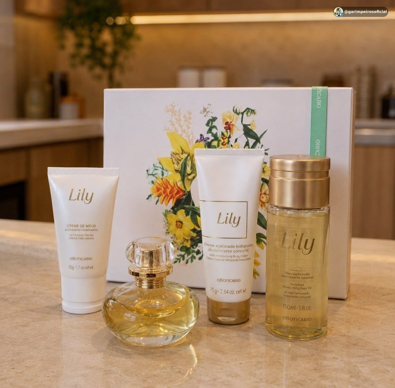Kit Presente Lily do O Boticário para Mulheres