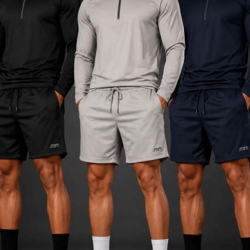 Kit3 Short Futebol Bermuda Masculina Academia Treino Esporte