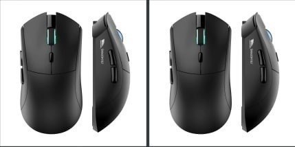 Mouse Gamer Sem Fio SMAILWOLF RS7 com sensor PAW3311