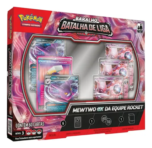Baralho Pokémon TCG Batalha de Liga Mewtwo Ex
