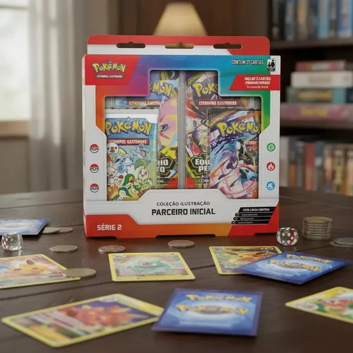 Box Pokémon TCG Parceiro Inicial Series 2
