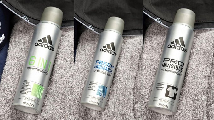 Desodorante Aerossol Antitranspirante Adidas Masculino 150ml