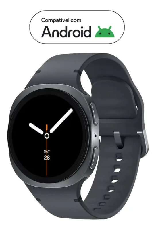 Samsung Galaxy Watch8 Smartwatch 44mm LTE - Galaxy AI - Grafite