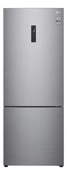 Geladeira LG Frost Free Inverter 451L - Smart - Inox Look