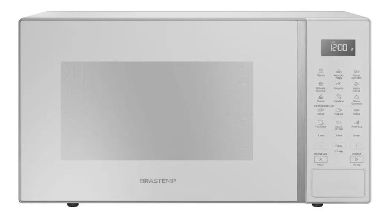 Brastemp Micro-ondas 32L Branco - Menu Gourmet