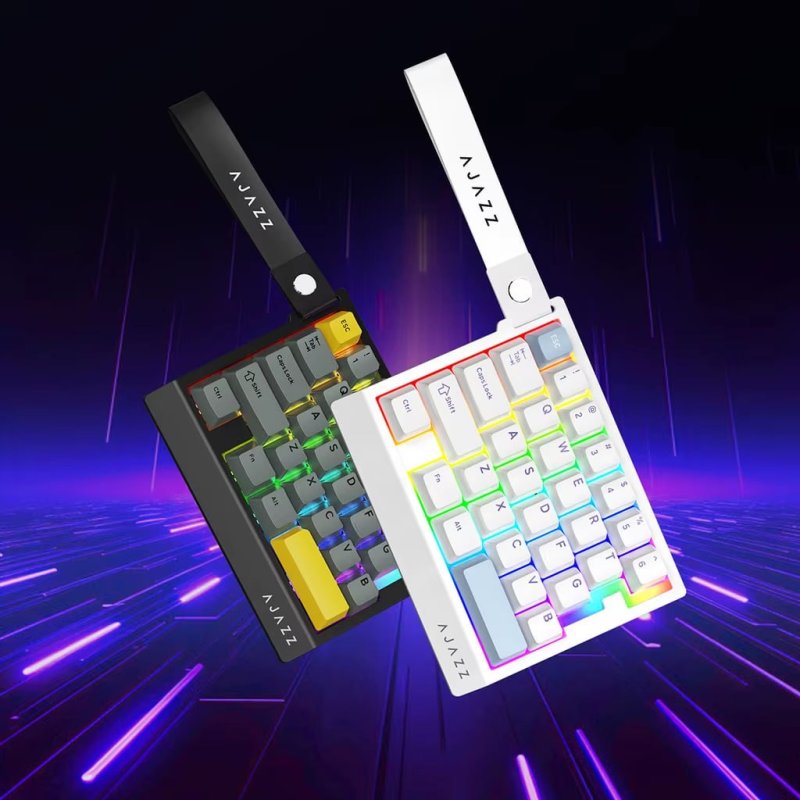 Teclado Magnético AJAZZ AK029 com Fio (Base de Alumínio)