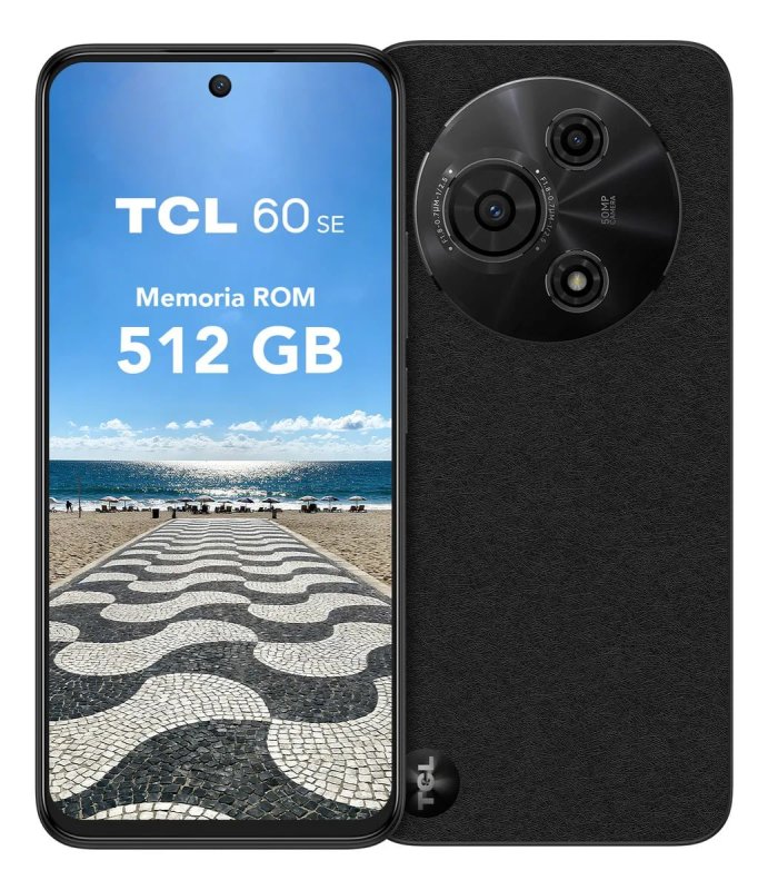Smartphone TCL 60 SE com 512GB, 18GB RAM, Tela 6.7" 90Hz e Câmara de 50MP
