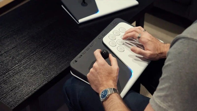 Controle Sony Analógico Sem Fio Flexstrike Ps5 Pc