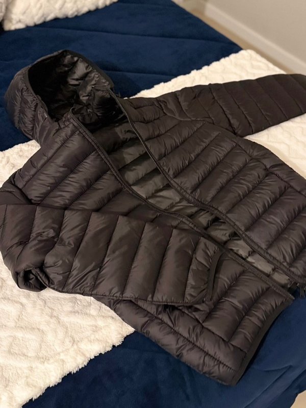 Jaqueta Puffer Bobojaco Térmico Corta Vento Impermeável Frio Preto G