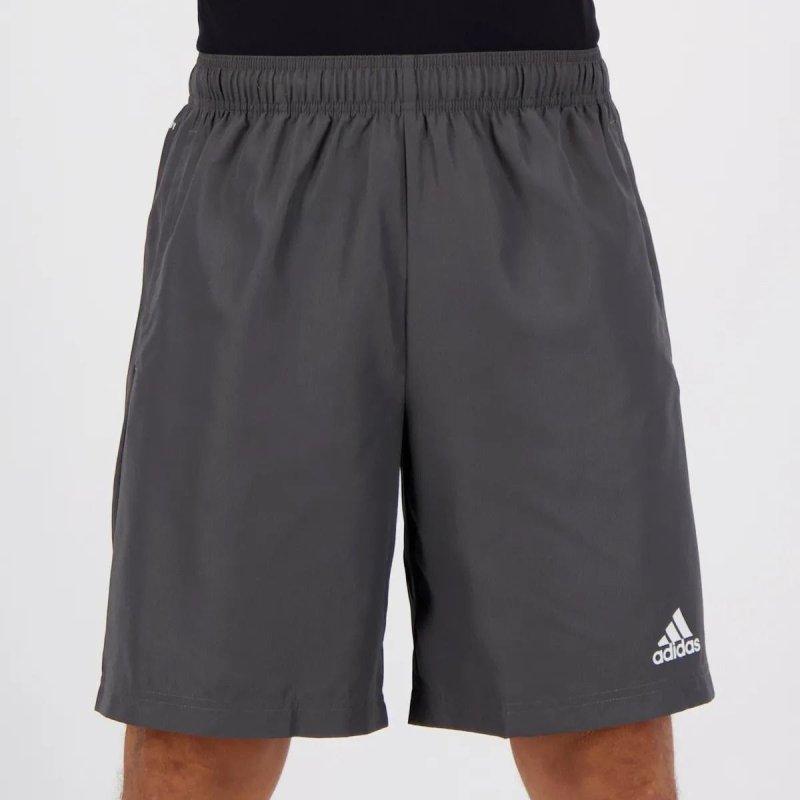 Bermuda adidas Plain Cinza