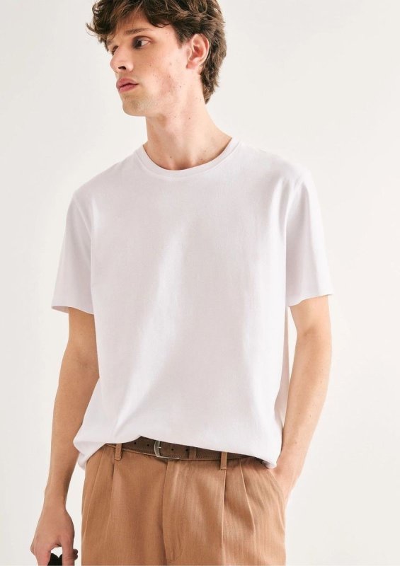 Camiseta Básica Masculina Comfort Super Cotton Hering 0227