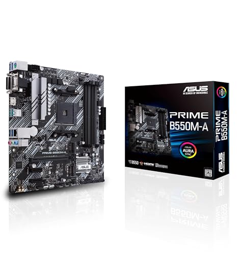PLACA Mãe AMD ASUS PRIME B550M-A DDR4 AM4