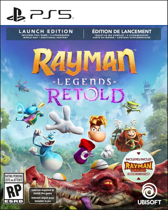 Rayman Legends Retold Launch Edition