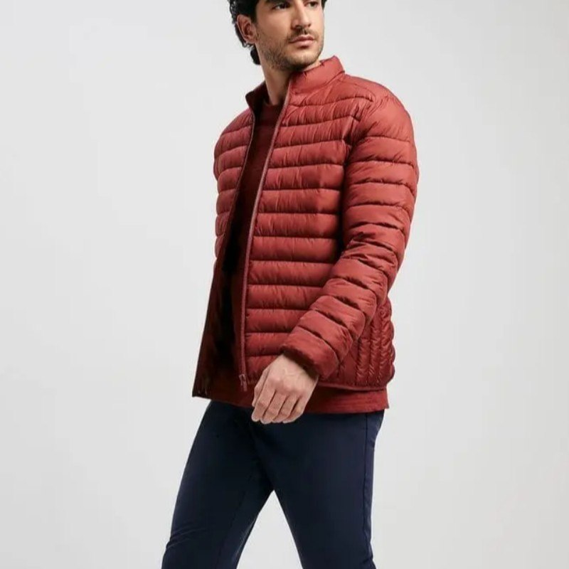 Jaqueta Básica Masculina Puffer Matelassê - Hering