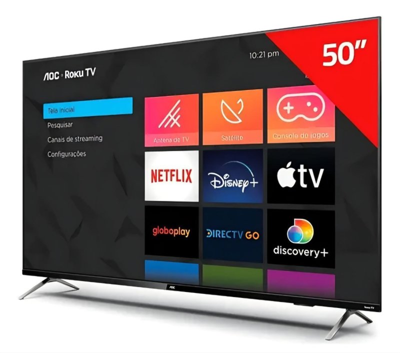 Smart TV AOC 50" 4K LED