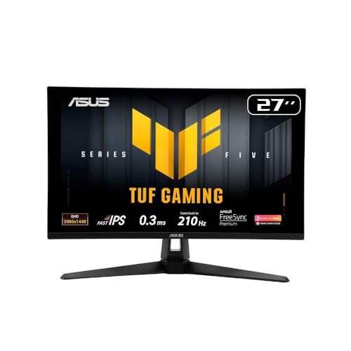 Monitor Gamer Asus Tuf 27" Qhd 210hz 0.3ms Ips G-sync