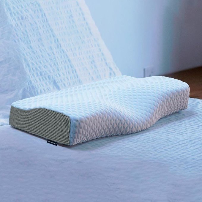 Travesseiro Ergonômico Cervical - Sonopillow® Antialérgico Com Capa Removível