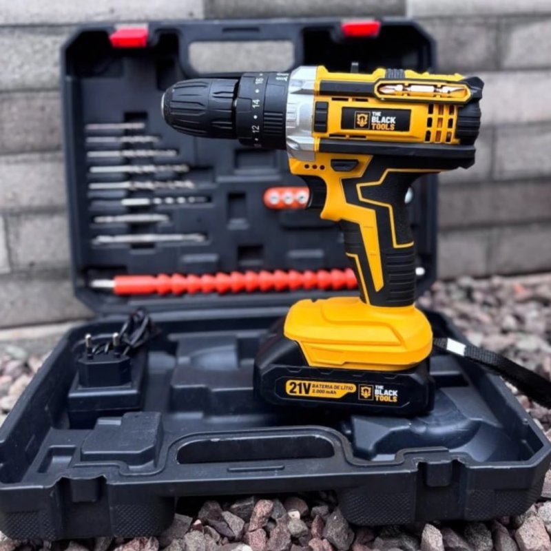 Parafusadeira Furadeira De Impacto Profissional 21v Tb-21pw