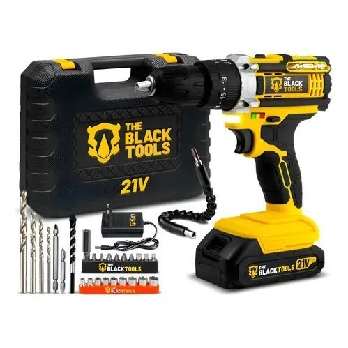 Parafusadeira Furadeira De Impacto Profissional 21v Tb-21pw Amarelo 127/220v 60hz