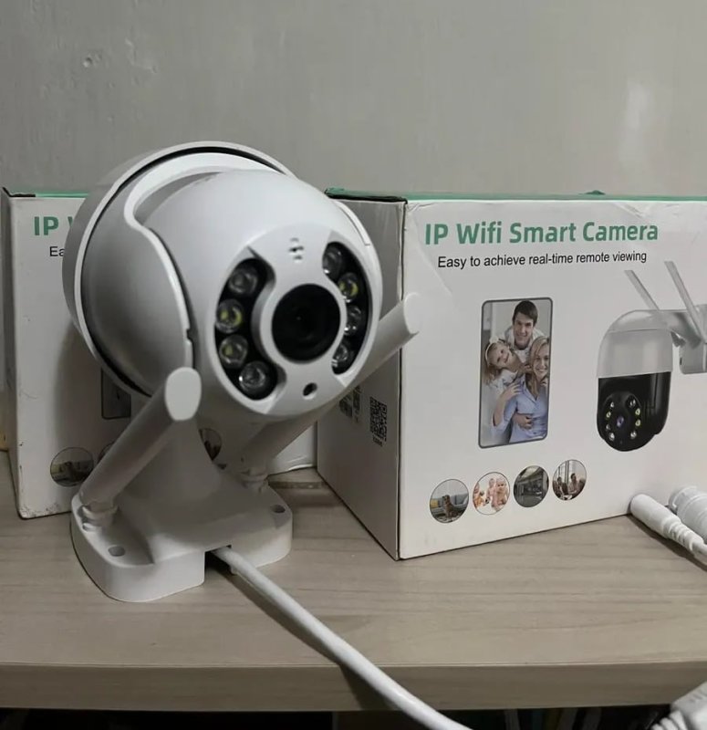 Kit 2 Câmera Segurança Ip Interna Externa Wifi iCSee