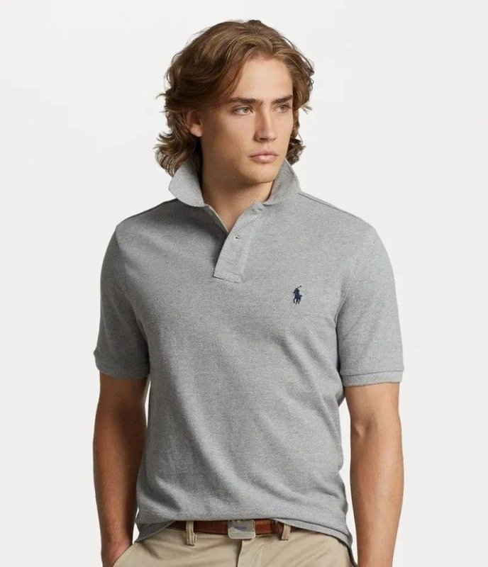 Camisa Polo Ralph Lauren Masculina Basica Algodão Piquet