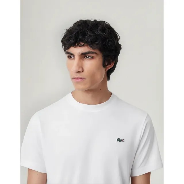 Camiseta Lacoste Esportiva Em Algodão Ultra Dry - Original