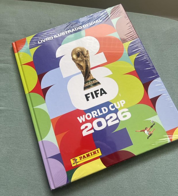 Álbum de Figurinhas Copa do Mundo 2026 FIFA WORLD CUP 2026™ com Capa Dura