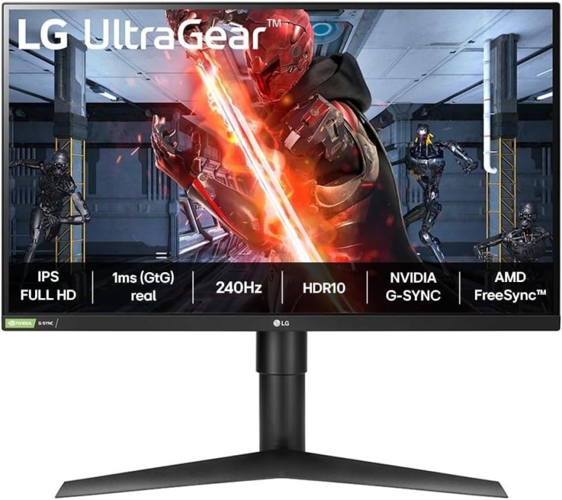 Monitor Gamer 27" Ultragear LG Full HD Ips 240Hz