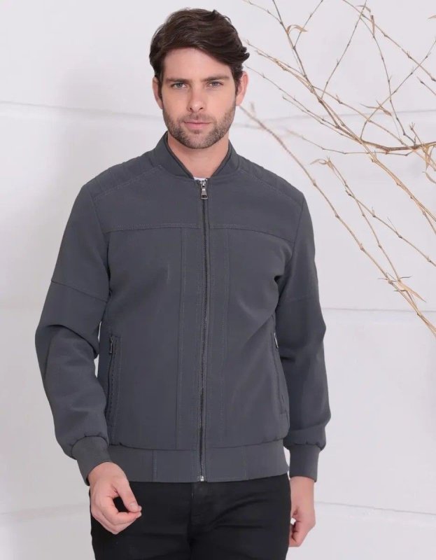Jaqueta Nobuck Casaco Peluciado Inverno Moda Frio Casual
