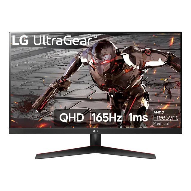 Monitor LG Ultragear 32gn600 - 32 2k Qhd 165hz, 1ms (mbr), Hdr10, Free Sync Preto