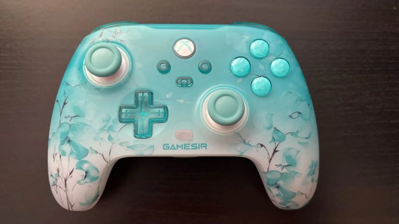Controle GameSir T7 Pro Floral para Xbox com Joystick de Efeito Hall para PC e Consoles Xbox