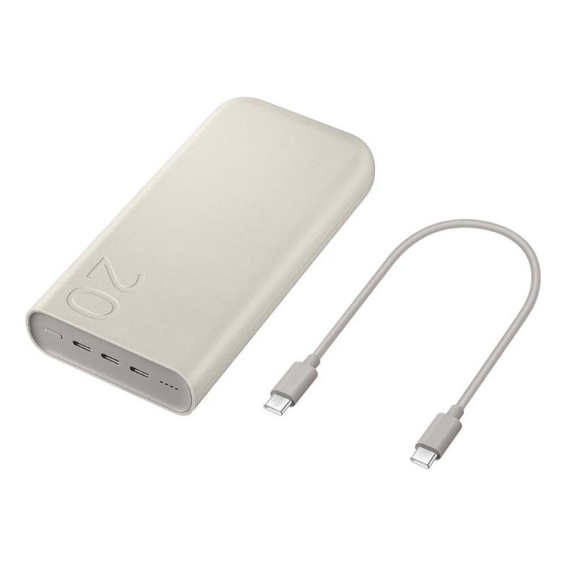 Carregador Portátil Samsung 3x USB-C 20000mAh Super Rápido 45W