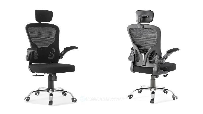 Cadeira Ergonômica de Escritório Giratória Malha Mesh Respirável C310 Best