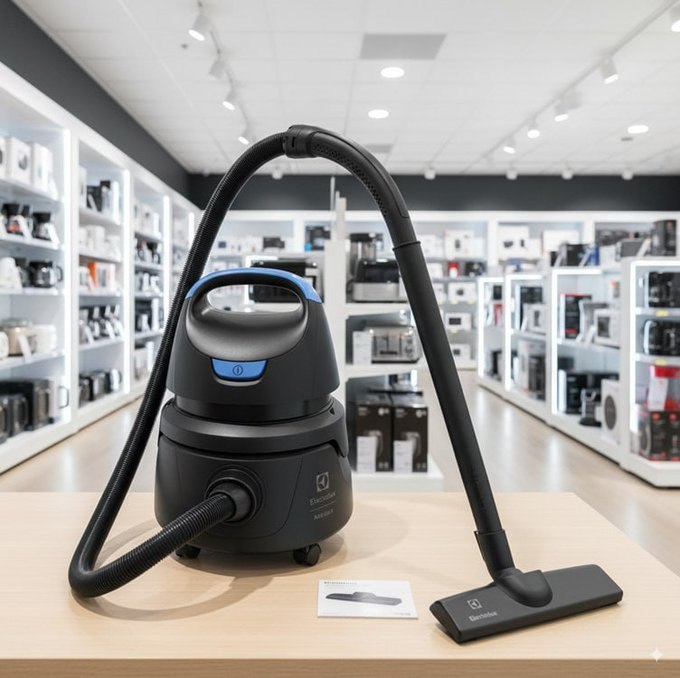 Aspirador Água e Pó Electrolux AWD02 Compacto Potente 1400W 12L