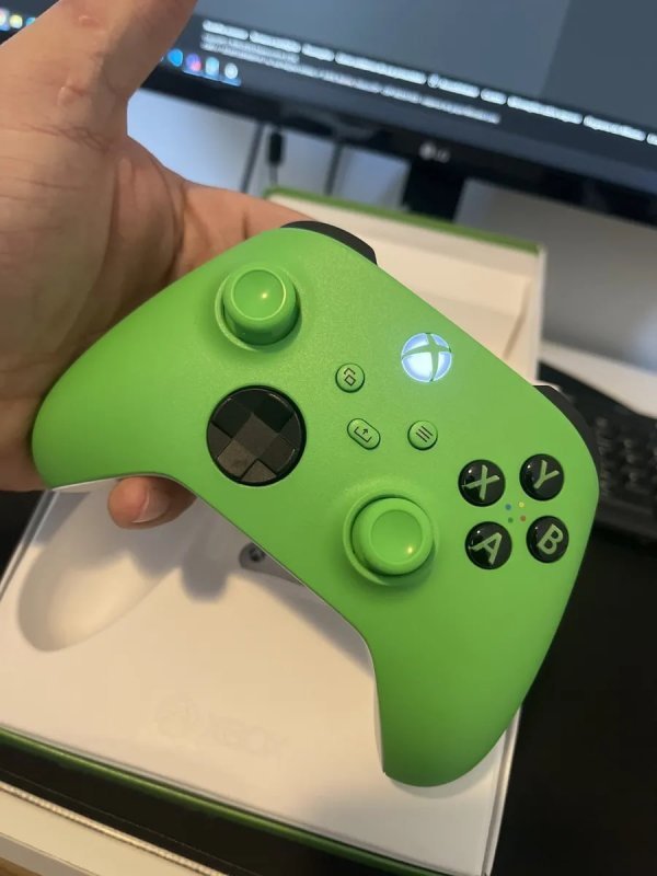 Controle Microsoft Xbox Wireless Series X/s Velocity Green
