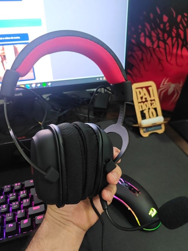 Headset Gamer Redragon Hero Preto H530