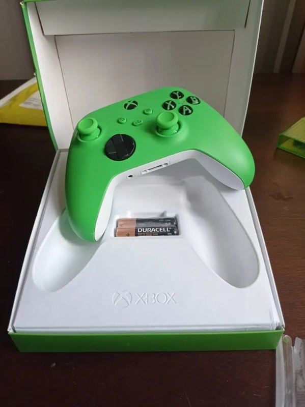 Controle Microsoft Xbox Wireless Series X/s Velocity Green Cor Verde