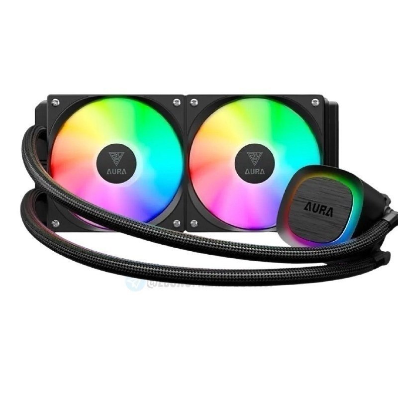 Water Cooler Gamdias Aura Gl240 Lite Preto Argb