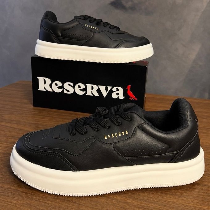 Tênis Reserva Masculino Casual Cano Baixo Antiderrapante