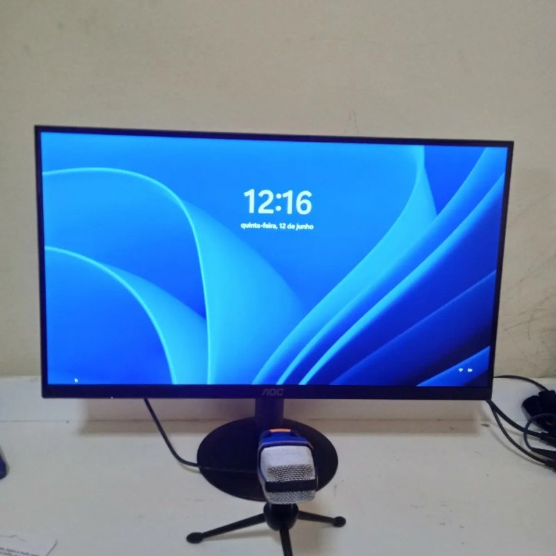 Monitor Gamer AOC 21.5'' Full HD Gaming 120Hz 1ms 22B30HM23 Preto 127/220V