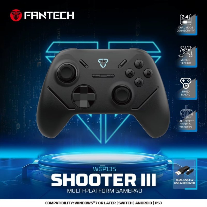 Controle Sem Fio FANTECH SHOOTER III WGP13S