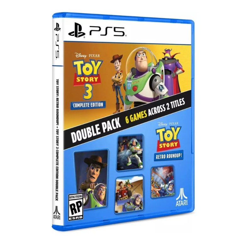 Jogo Toy Story Retro Roundup! + Toy Story 3 Complete Edition Double Pack para PS5