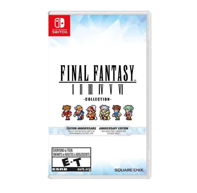 Jogo Final Fantasy I-VI Pixel Remaster