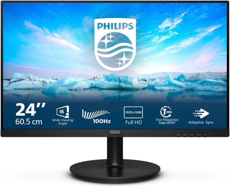 PHILIPS Monitor LCD FHD 23,8 polegadas 241V8LAB/69