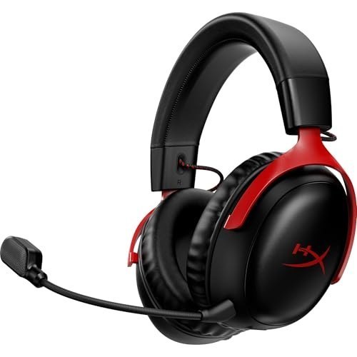 Headset Wireless HyperX Cloud III - Gamer para PC, PS5, PS4